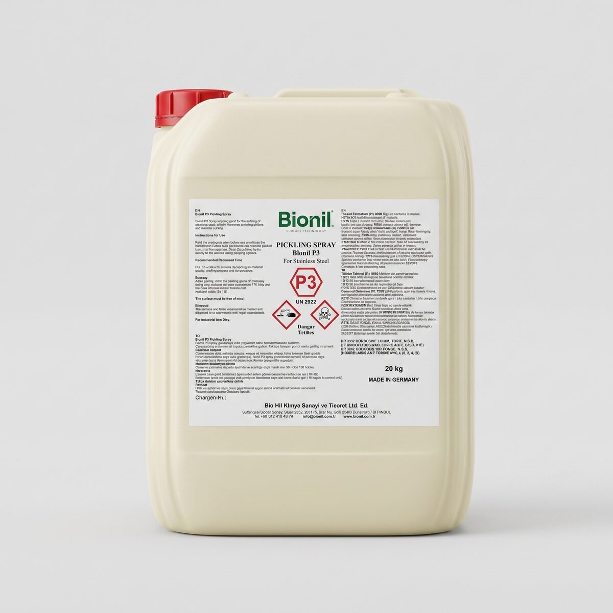 Bionil P3 Pickling Spray
